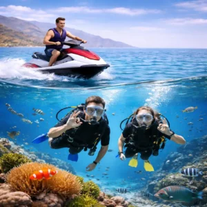 Jet ski + Scuba Diving